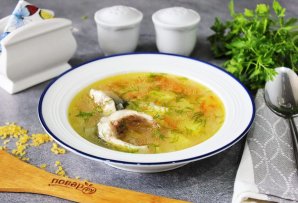 Рыбный суп с булгуром Рыбный суп с булгуром