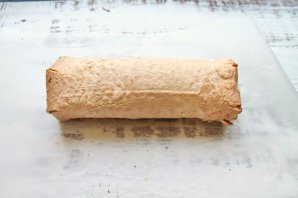 Меренговый рулет с мандаринами Меренговый рулет с мандаринами