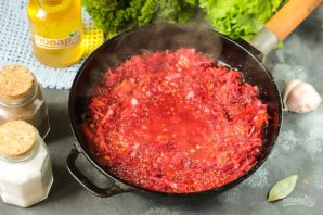 Борщ с брюссельской капустой