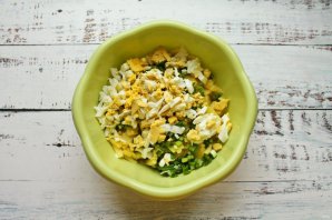 Салат из щуки горячего копчения