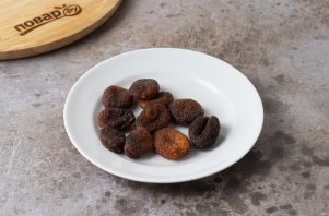 Компот из клюквы и кураги