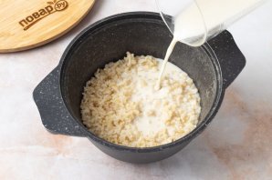 Рисовая каша из бурого риса Рисовая каша из бурого риса