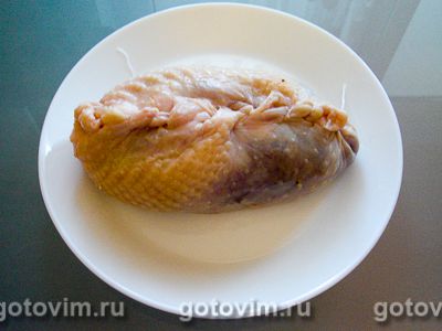 Фаршированные печенкой куриные грудки Фаршированные печенкой куриные грудки