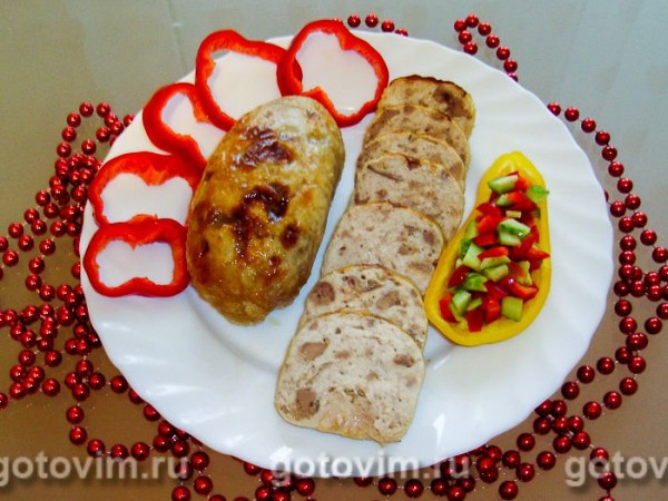 Фаршированные печенкой куриные грудки Фаршированные печенкой куриные грудки