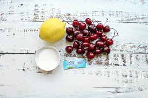 Желе из черешни на зиму Желе из черешни на зиму