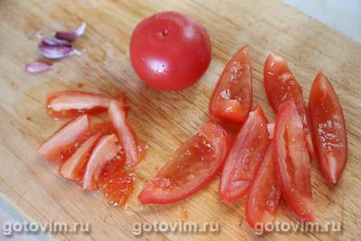 Гарнир из запеченных овощей и спаржи Гарнир из запеченных овощей и спаржи