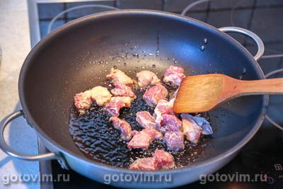 Свинина по-китайски в кисло-сладком соусе Свинина по-китайски в кисло-сладком соусе