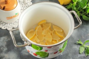 Компот из лимона на зиму