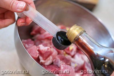 Свинина по-китайски в кисло-сладком соусе Свинина по-китайски в кисло-сладком соусе