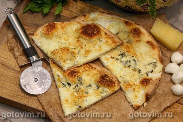 Пицца «4 сыра» Пицца «4 сыра»