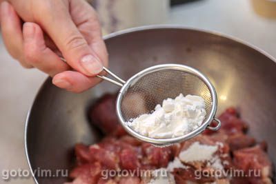 Свинина по-китайски в кисло-сладком соусе Свинина по-китайски в кисло-сладком соусе
