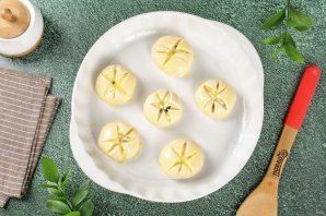 Пирожные "Лотосы" с творогом и сухофруктами