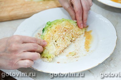 Молодая капуста, запеченная в духовке Молодая капуста, запеченная в духовке