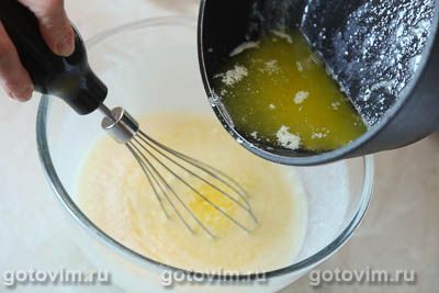 Чайный пирог с сыром рикотта