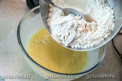 Чайный пирог с сыром рикотта