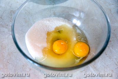 Чайный пирог с сыром рикотта