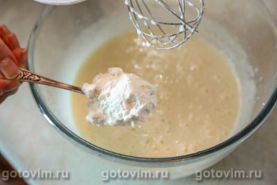 Чайный пирог с сыром рикотта