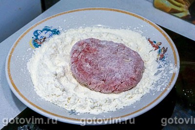 Мясные котлеты с кабачками Мясные котлеты с кабачками