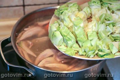Летние щи на курином бульоне со свекольной ботвой Летние щи на курином бульоне со свекольной ботвой