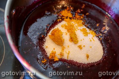 Желе из черной смородины с апельсином на зиму Желе из черной смородины с апельсином на зиму