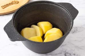 Корейский картофельный салат