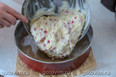 Пирог с риккотой и красной смородиной Пирог с риккотой и красной смородиной