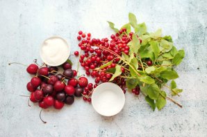 Компот из черемухи и вишни на зиму Компот из черемухи и вишни на зиму