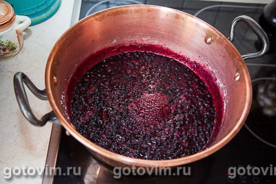 Варенье из черники с малиной Варенье из черники с малиной