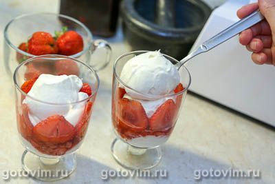 Клубника со сливками