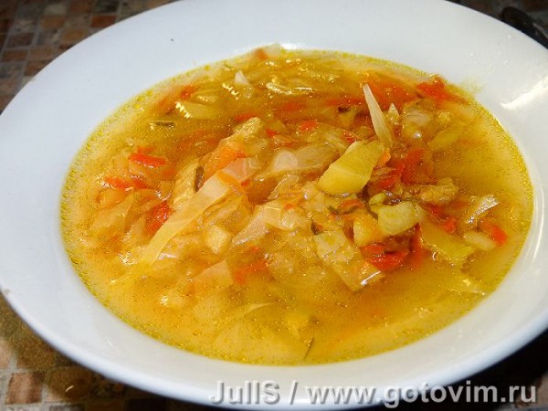 Постные щи с солеными огурцами «Успенские» Постные щи с солеными огурцами «Успенские»