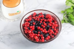 Варенье из черники и брусники