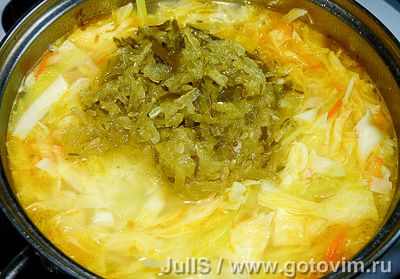 Постные щи с солеными огурцами «Успенские» Постные щи с солеными огурцами «Успенские»