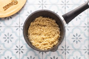 Рассыпчатая пшенная каша на молоке Рассыпчатая пшенная каша на молоке