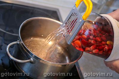 Компот из крыжовника с персиками на зиму Компот из крыжовника с персиками на зиму