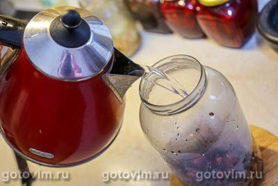 Компот из крыжовника с персиками на зиму Компот из крыжовника с персиками на зиму