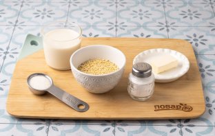 Рассыпчатая пшенная каша на молоке Рассыпчатая пшенная каша на молоке