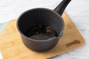 Цветная капуста в кунжутном соусе Цветная капуста в кунжутном соусе