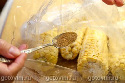Кукуруза в початках в пакете для запекания Кукуруза в початках в пакете для запекания