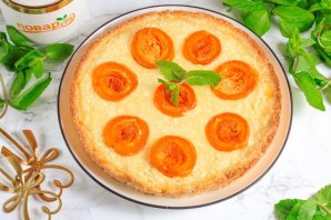 Тарт с абрикосами и творогом Тарт с абрикосами и творогом