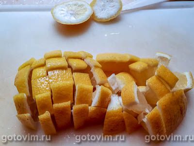 Десерт из виноградного желе со сливочным сыром