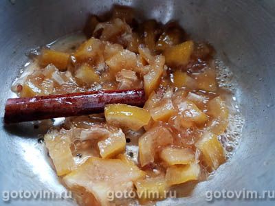 Десерт из виноградного желе со сливочным сыром