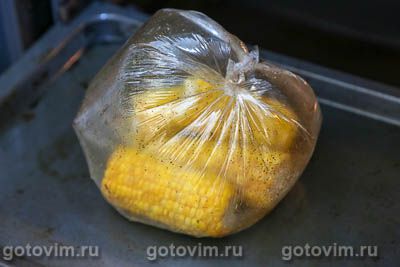 Кукуруза в початках в пакете для запекания Кукуруза в початках в пакете для запекания