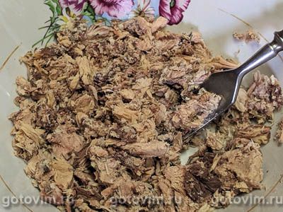 Рисовая запеканка с консервированной рыбой Рисовая запеканка с консервированной рыбой