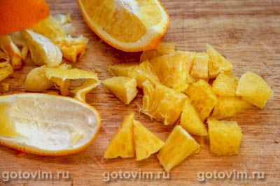 Салат из квашеной капусты с апельсином и грецкими орехами Салат из квашеной капусты с апельсином и грецкими орехами