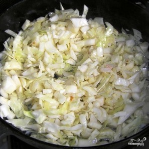 Постный пирог с капустой Постный пирог с капустой