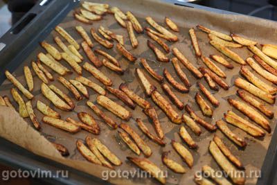 Картофель фри в духовке
