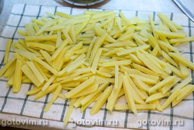 Картофель фри в духовке