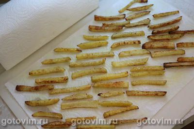Картофель фри в духовке