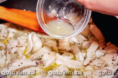 Куриная грудка с лимоном
