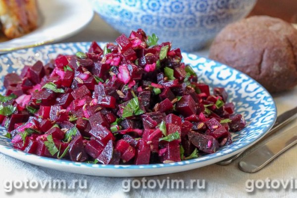 Марокканский свекольный салат Марокканский свекольный салат